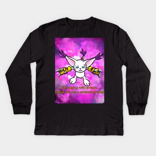 Gatomon Kids Long Sleeve T-Shirt